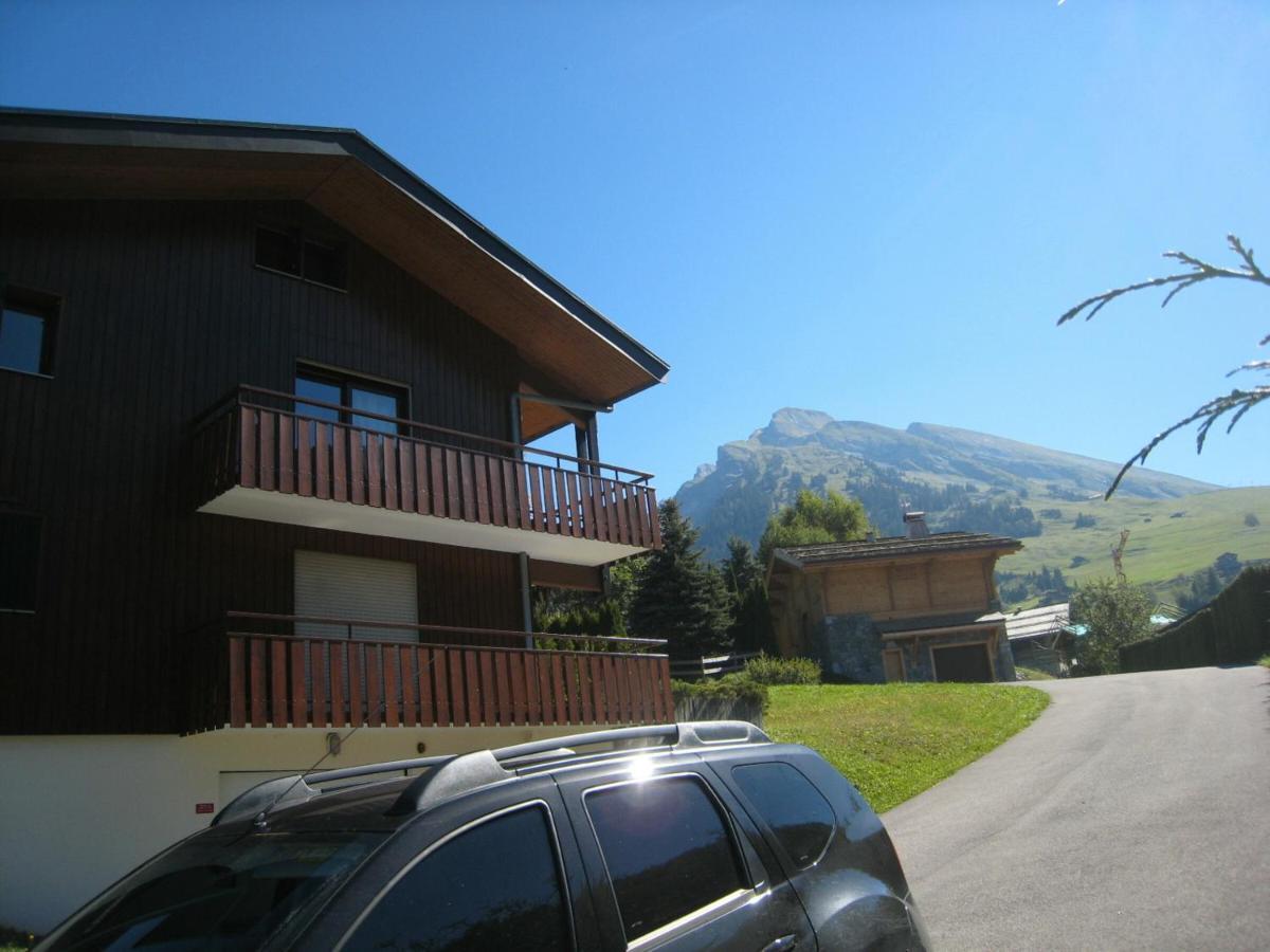 Charmant Studio Avec Terrasse Et Wifi A La Clusaz - Fr-1-459-64 מראה חיצוני תמונה